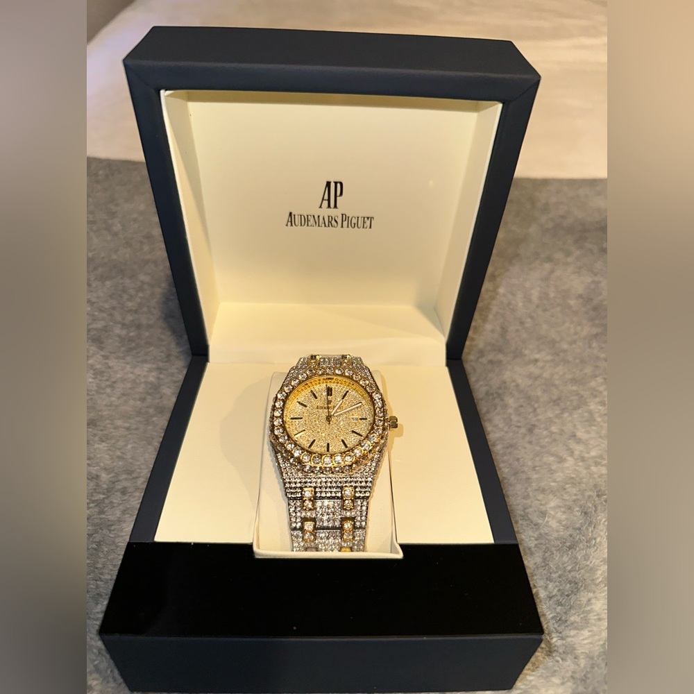 Audemars Piguet Gold and Silver Watch